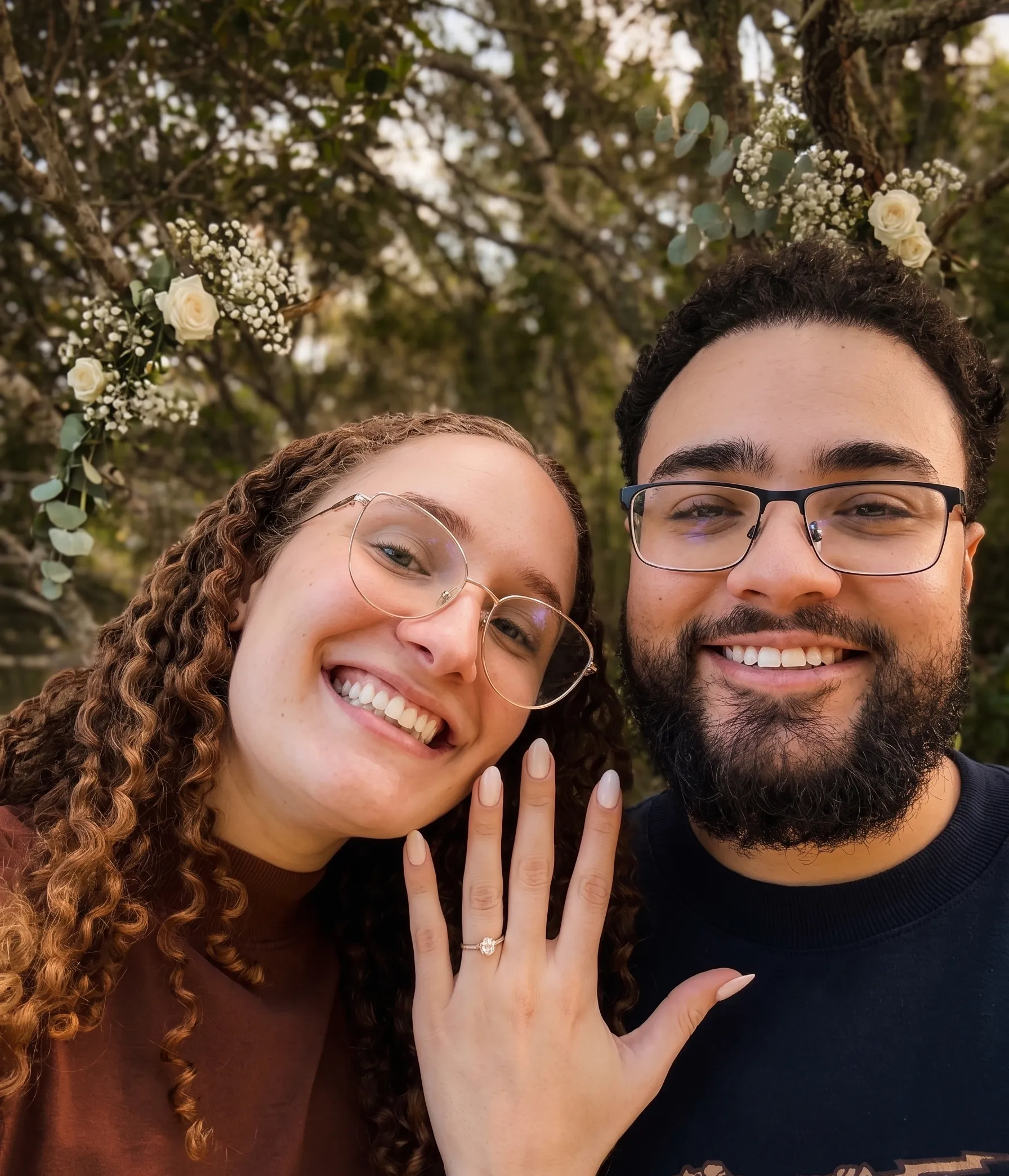 Foto de Letícia e Roberto